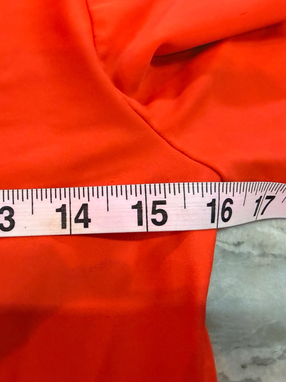 Jude Connally Orange Stretch Top Small 3/4 Sleeve Travel Knit Wrinkle Resistant - Picture 6 of 8